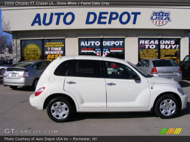 2009 Chrysler PT Cruiser LX in Stone White