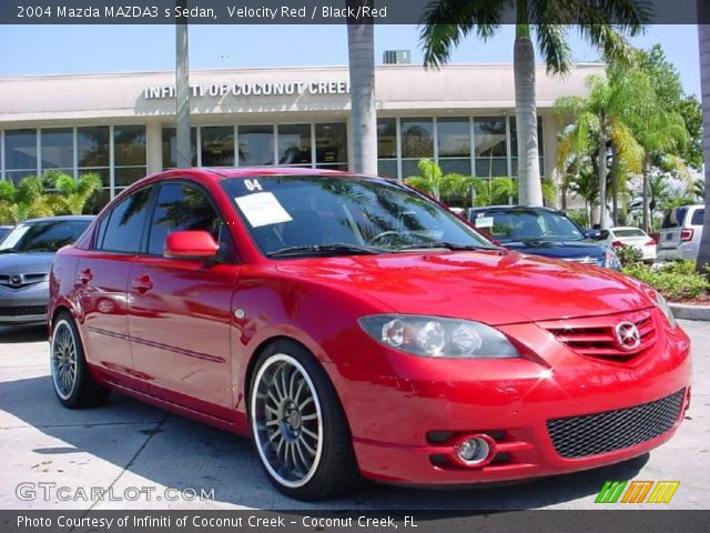 2004 Mazda MAZDA3 s Sedan in Velocity Red