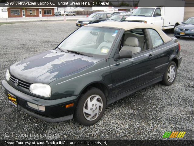 1999 Volkswagen Cabrio GL in Bright Green Metallic