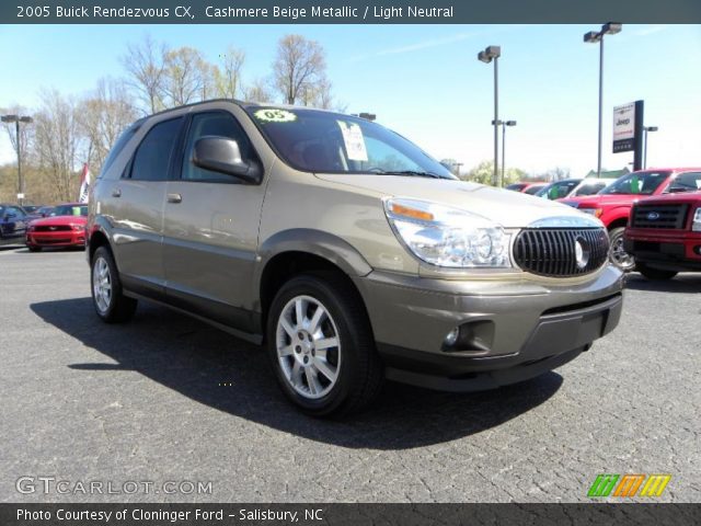 2005 Buick Rendezvous CX in Cashmere Beige Metallic