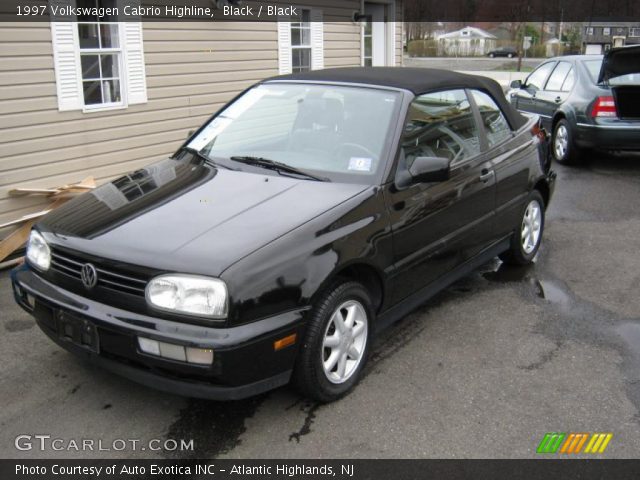 1997 Volkswagen Cabrio Highline in Black