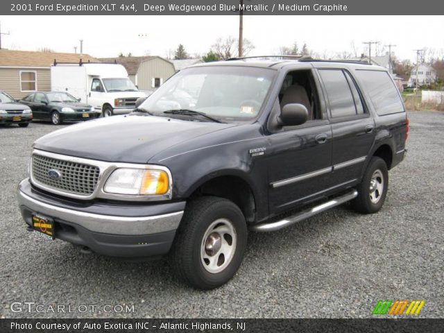 2001 Ford Expedition XLT 4x4 in Deep Wedgewood Blue Metallic