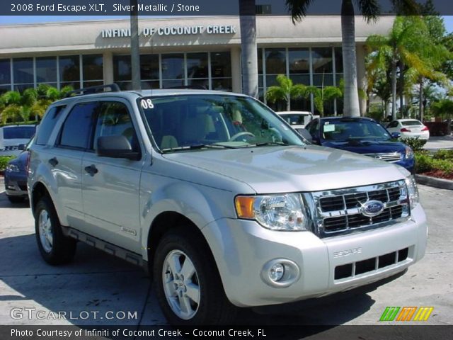 2008 Ford Escape XLT in Silver Metallic