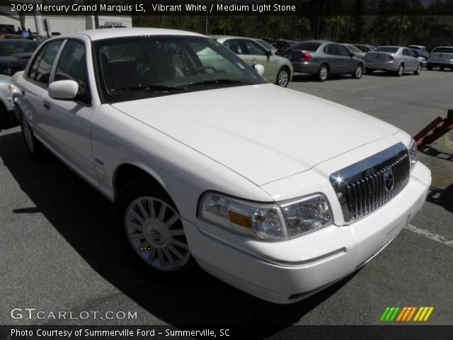 2009 Mercury Grand Marquis LS in Vibrant White