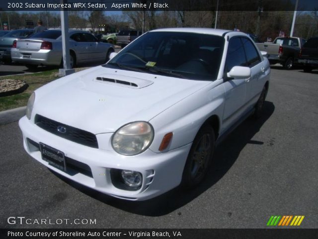 2002 Subaru Impreza WRX Sedan in Aspen White