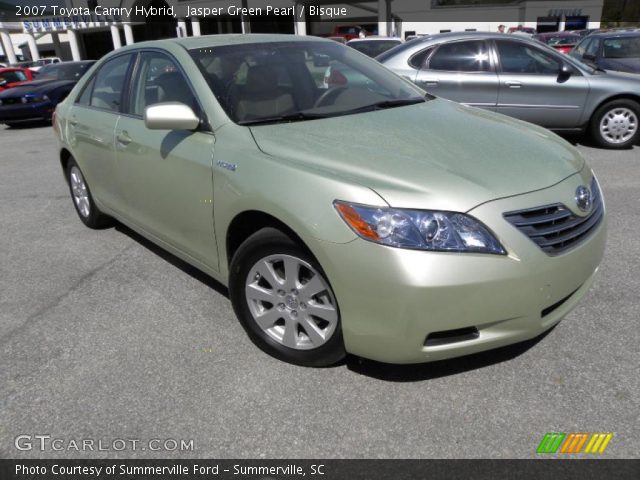 2007 Toyota Camry Hybrid in Jasper Green Pearl