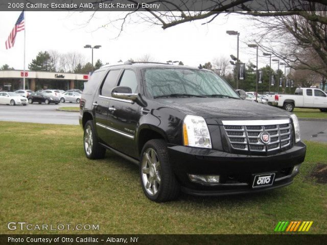 2008 Cadillac Escalade AWD in Black Raven