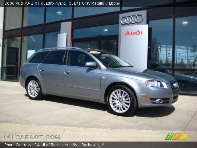 2006 Audi A4 2.0T quattro Avant in Quartz Gray Metallic