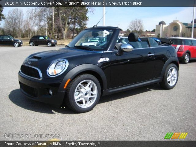 2010 Mini Cooper S Convertible in Midnight Black Metallic