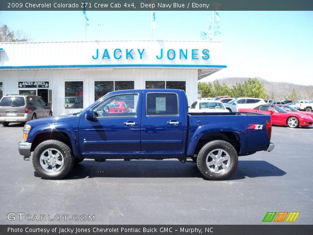 2009 Chevrolet Colorado Z71 Crew Cab 4x4 in Deep Navy Blue