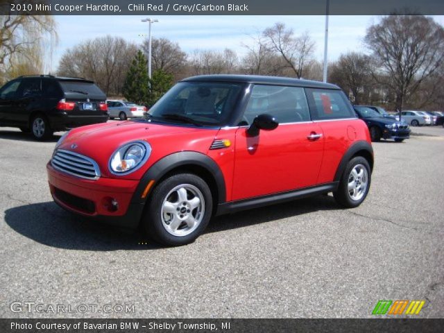 2010 Mini Cooper Hardtop in Chili Red
