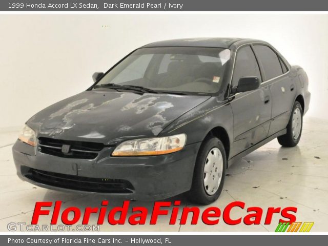 1999 Honda Accord LX Sedan in Dark Emerald Pearl