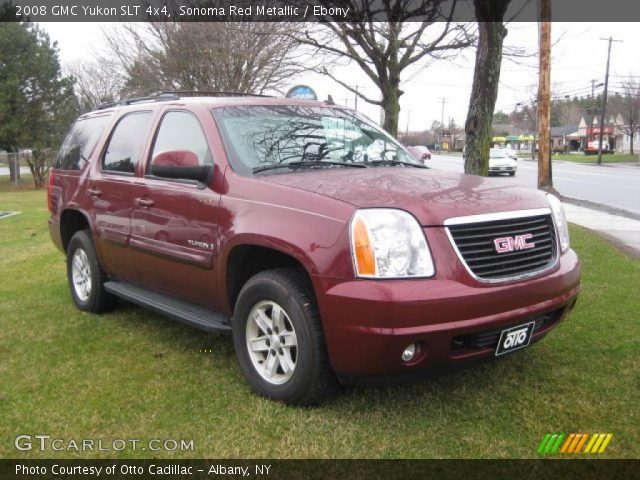 2008 GMC Yukon SLT 4x4 in Sonoma Red Metallic