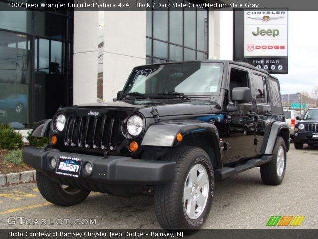 2007 Jeep Wrangler Unlimited Sahara 4x4 in Black