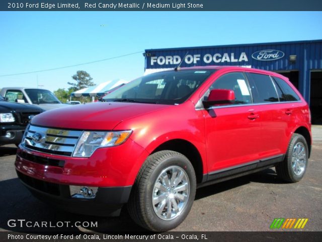 2010 Ford Edge Limited in Red Candy Metallic