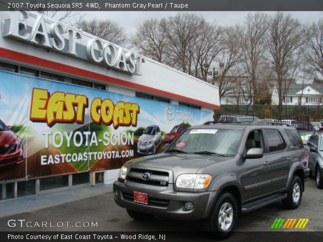 2007 Toyota Sequoia SR5 4WD in Phantom Gray Pearl