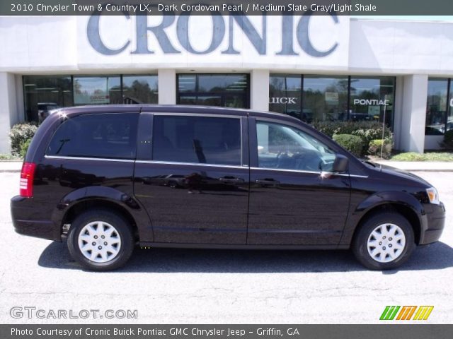 2010 Chrysler Town & Country LX in Dark Cordovan Pearl