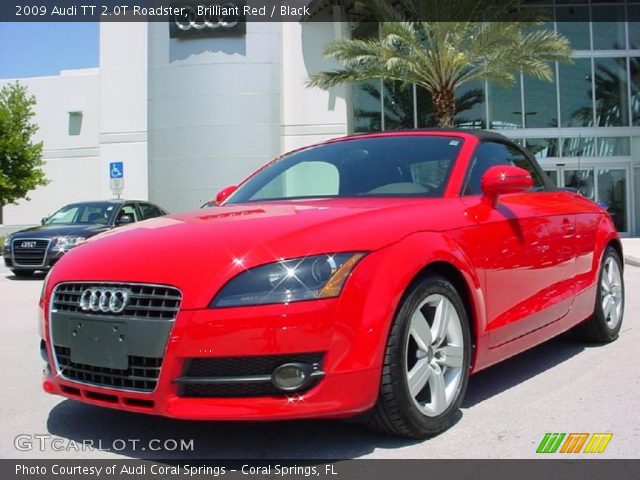 2009 Audi TT 2.0T Roadster in Brilliant Red