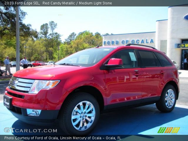 2010 Ford Edge SEL in Red Candy Metallic
