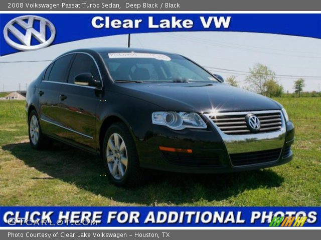 2008 Volkswagen Passat Turbo Sedan in Deep Black