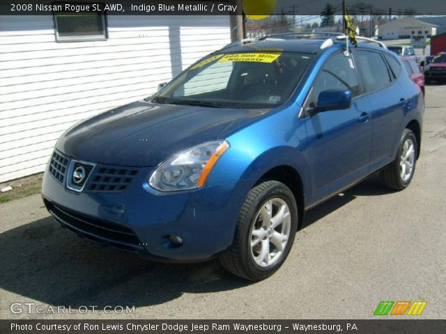 2008 Nissan Rogue SL AWD in Indigo Blue Metallic