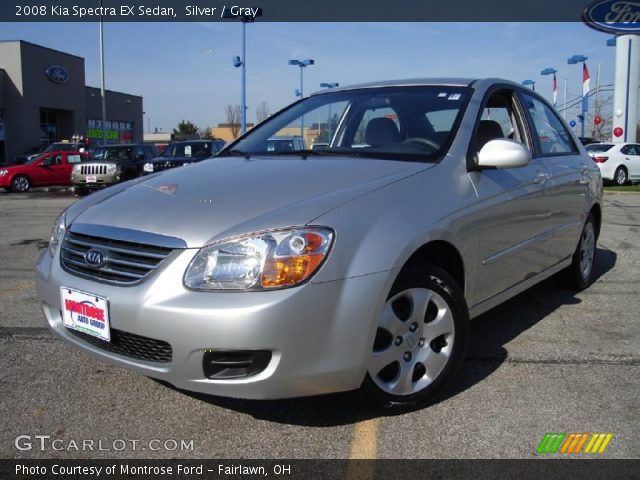 2008 Kia Spectra EX Sedan in Silver