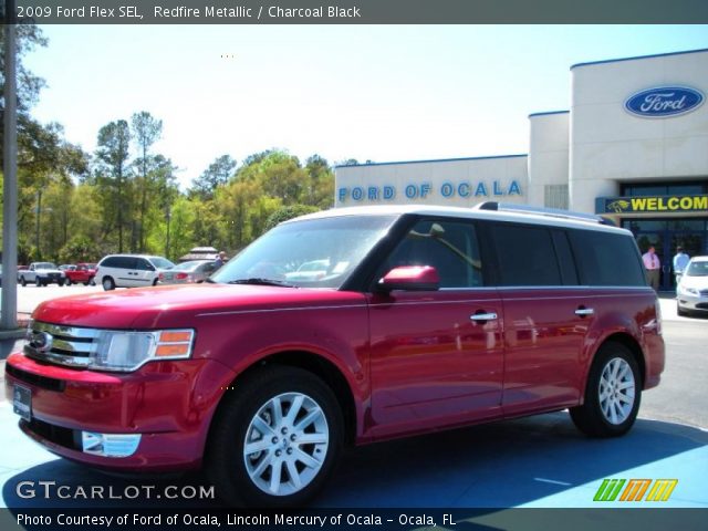 2009 Ford Flex SEL in Redfire Metallic