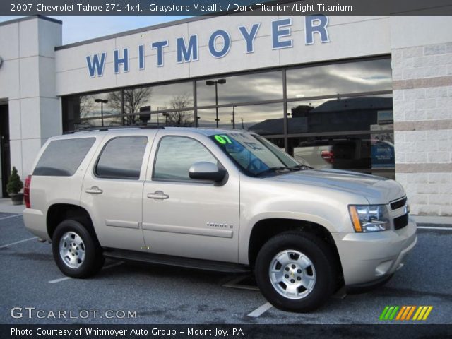 2007 Chevrolet Tahoe Z71 4x4 in Graystone Metallic