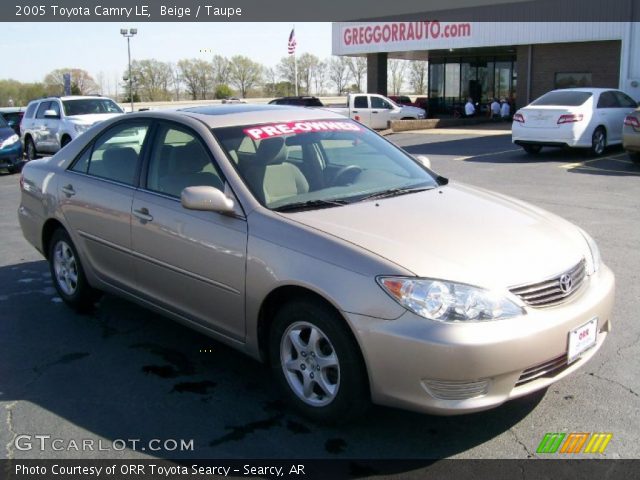 2005 Toyota Camry LE in Beige