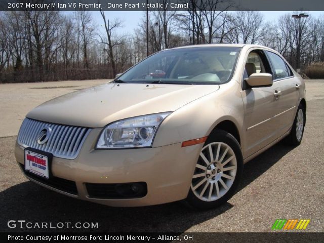 2007 Mercury Milan V6 Premier in Dune Pearl Metallic