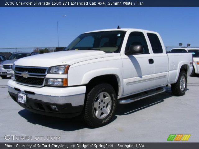 2006 Chevrolet Silverado 1500 Z71 Extended Cab 4x4 in Summit White