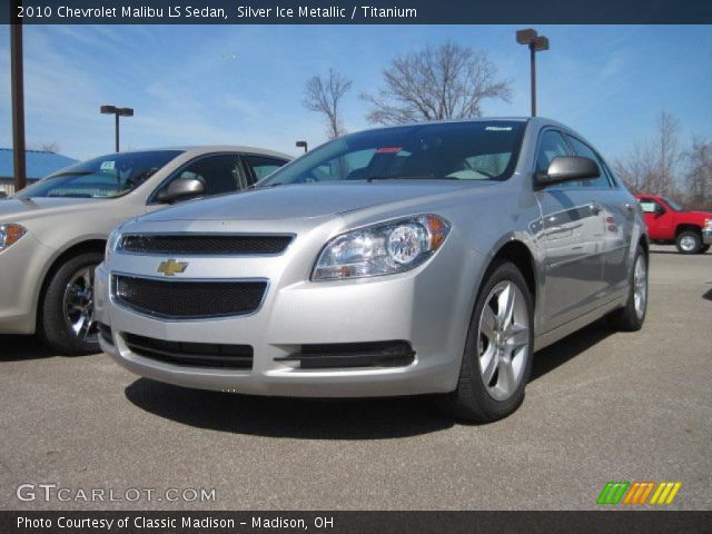 2010 Chevrolet Malibu LS Sedan in Silver Ice Metallic