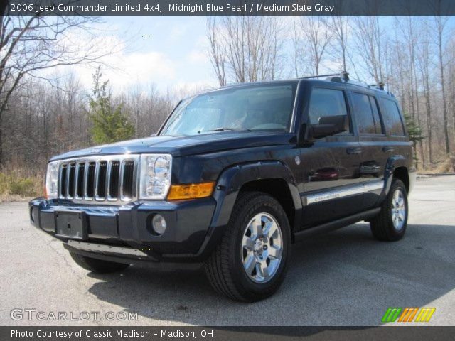2006 Jeep Commander Limited 4x4 in Midnight Blue Pearl
