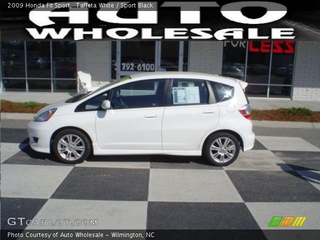 2009 Honda Fit Sport in Taffeta White