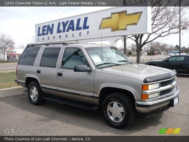 1999 Chevrolet Tahoe LS 4x4 in Light Pewter Metallic