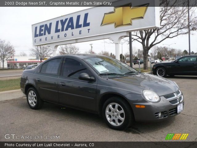 2003 Dodge Neon SXT in Graphite Metallic