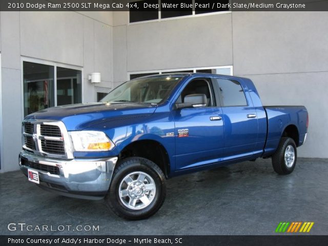 2010 Dodge Ram 2500 SLT Mega Cab 4x4 in Deep Water Blue Pearl