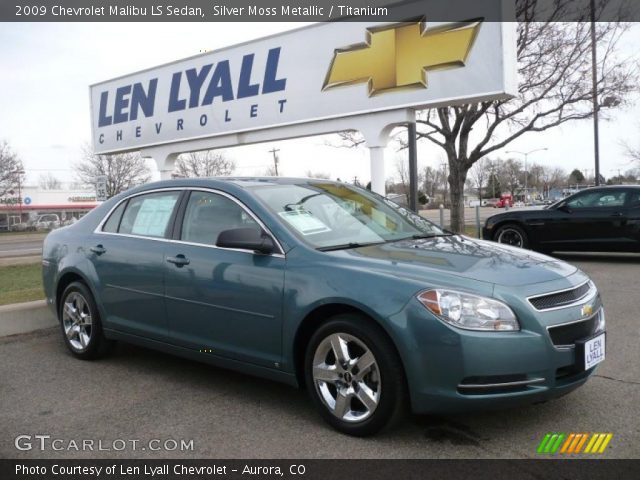 2009 Chevrolet Malibu LS Sedan in Silver Moss Metallic