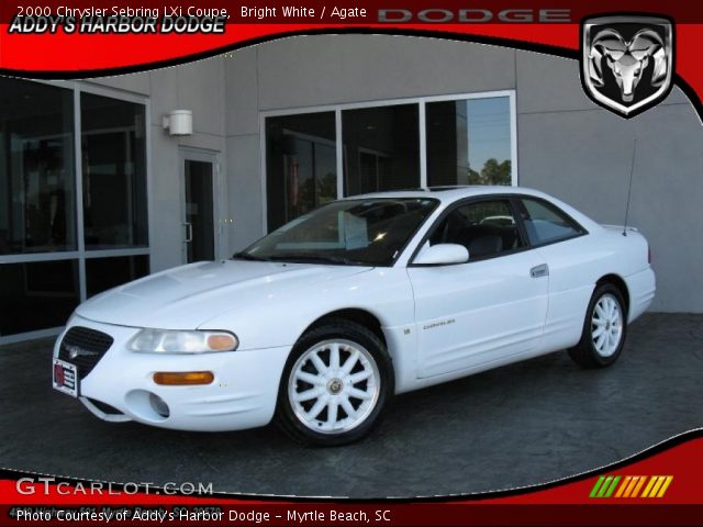 2000 Chrysler Sebring LXi Coupe in Bright White