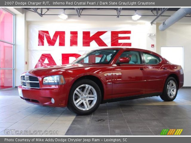 2007 Dodge Charger R/T in Inferno Red Crystal Pearl