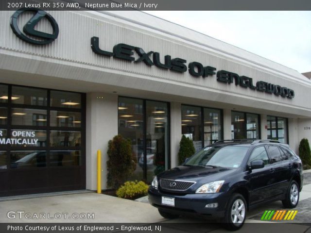 2007 Lexus RX 350 AWD in Neptune Blue Mica