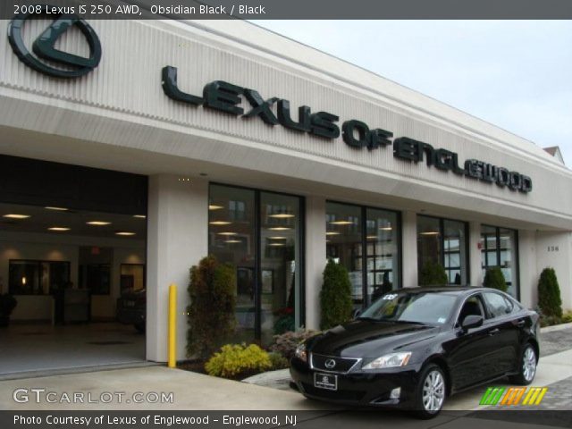 2008 Lexus IS 250 AWD in Obsidian Black