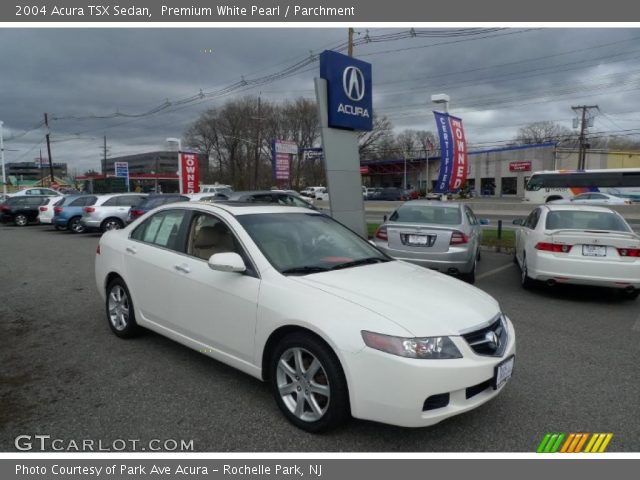 2004 Acura TSX Sedan in Premium White Pearl
