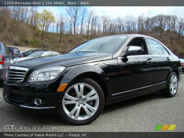 2009 Mercedes-Benz C 300 4Matic in Black