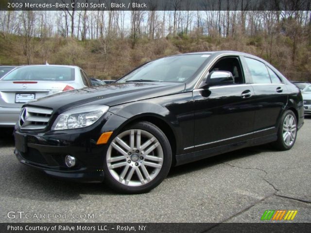2009 Mercedes-Benz C 300 Sport in Black