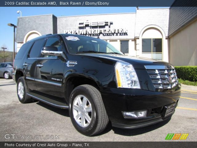 2009 Cadillac Escalade AWD in Black Raven