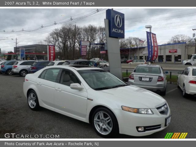 2007 Acura TL 3.2 in White Diamond Pearl