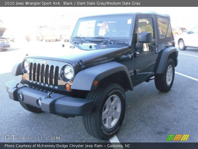2010 Jeep Wrangler Sport 4x4 in Black