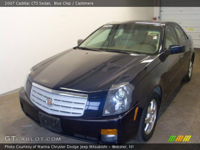 2007 Cadillac CTS Sedan in Blue Chip