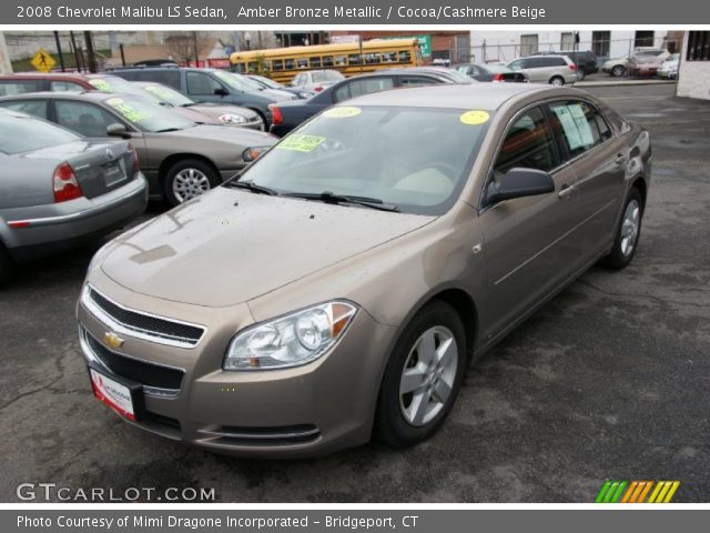 2008 Chevrolet Malibu LS Sedan in Amber Bronze Metallic